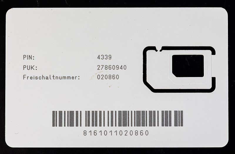comment trouver son code puk iphone